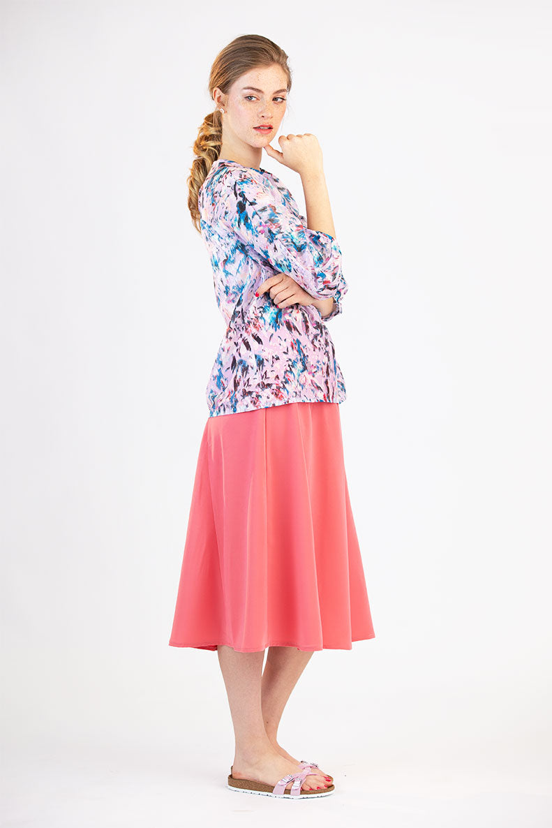PDF Schnittmuster Bluse Mila und Rock Swantje