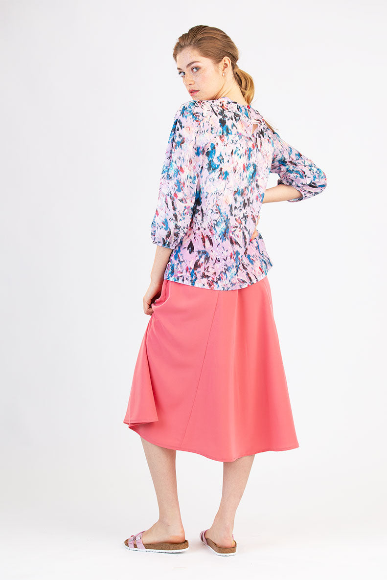 PDF Schnittmuster Bluse Mila und Rock Swantje