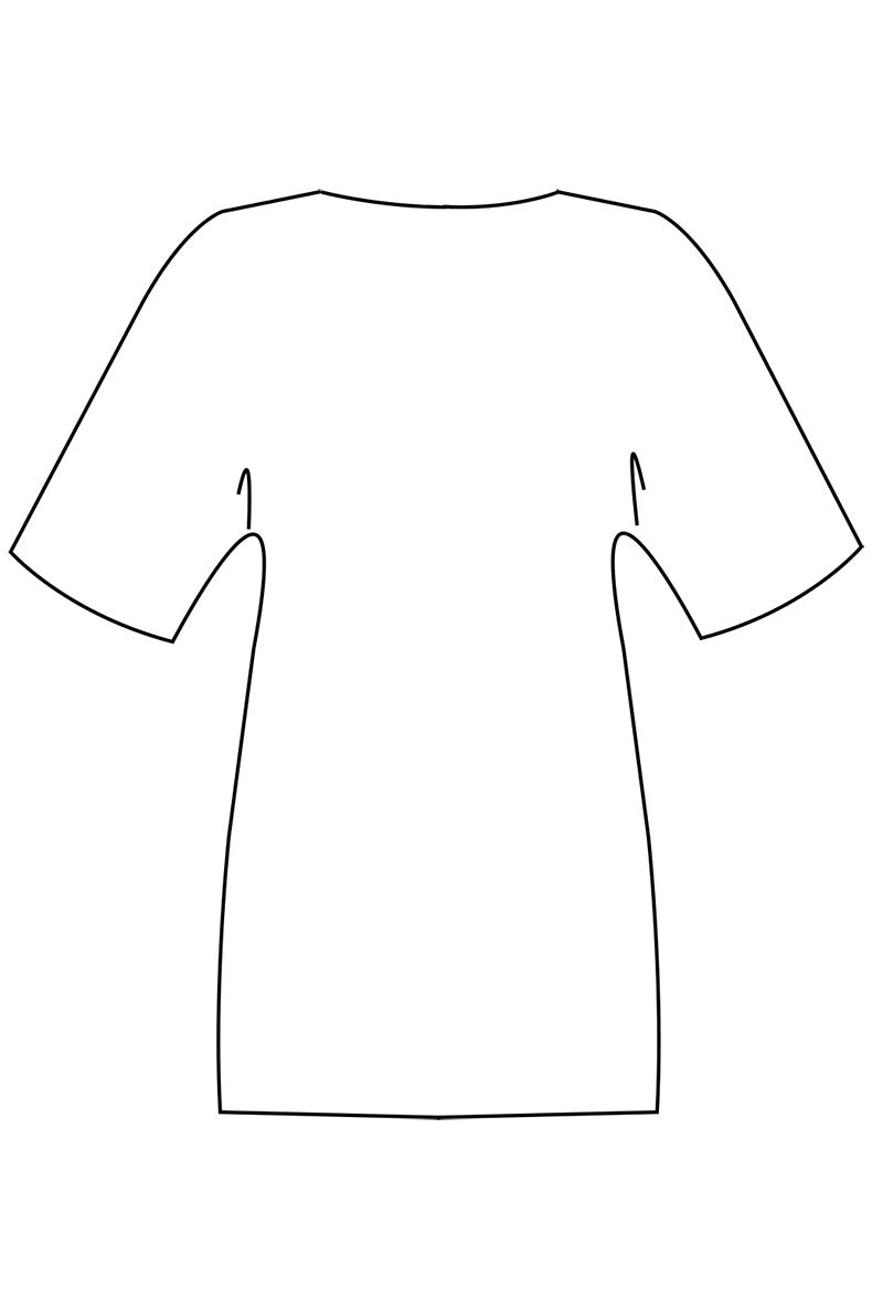 Schnittmuster Skizze Bluse