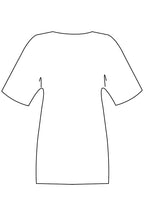 Schnittmuster Skizze Bluse