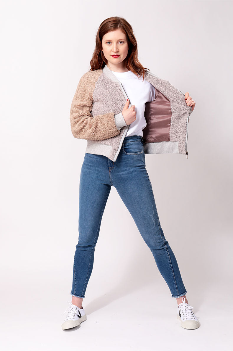 PDF Schnittmuster Jacke und Kurzmantel "Tilda"