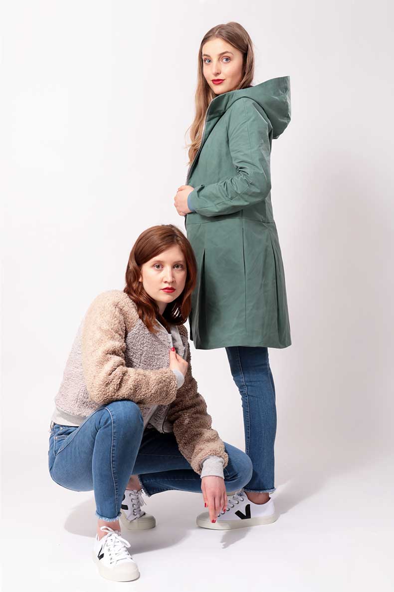 PDF Schnittmuster Jacke und Kurzmantel "Tilda"