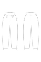 PDF sewing pattern pants Pina