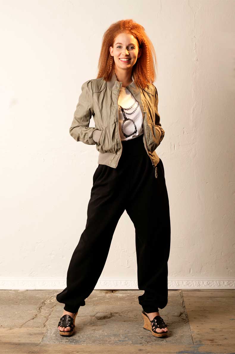 PDF sewing pattern pants Pina