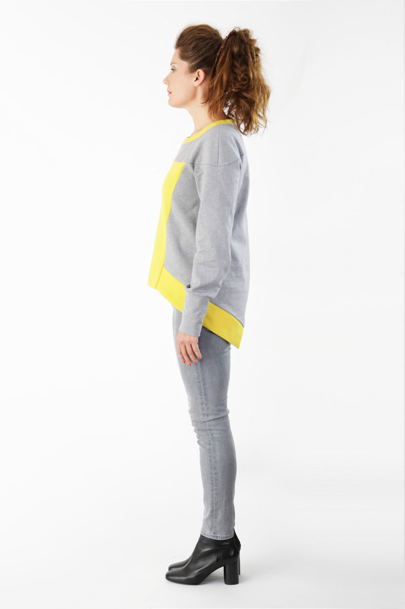 Schnittmuster cooles Shirt - von der Seite