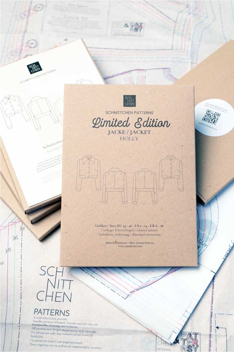 PDF Sewing Pattern Jacket Holly