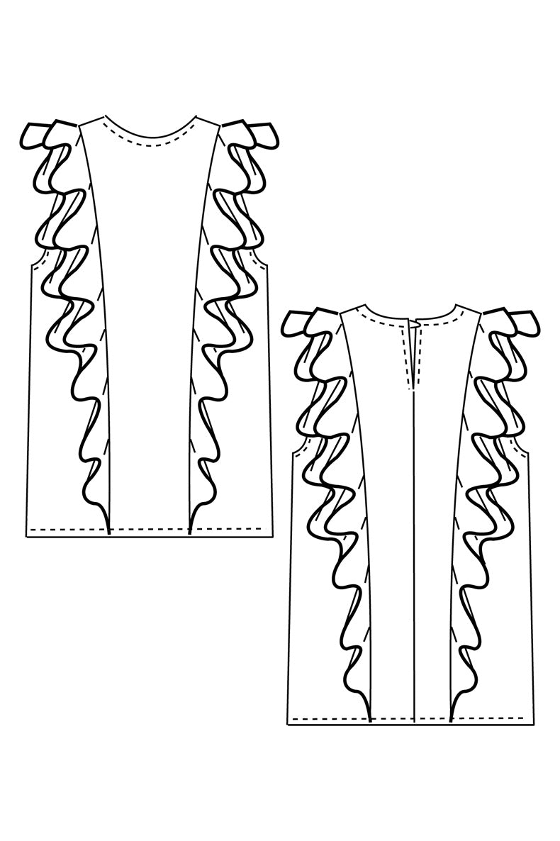 PDF Sewing Pattern Amanda Top