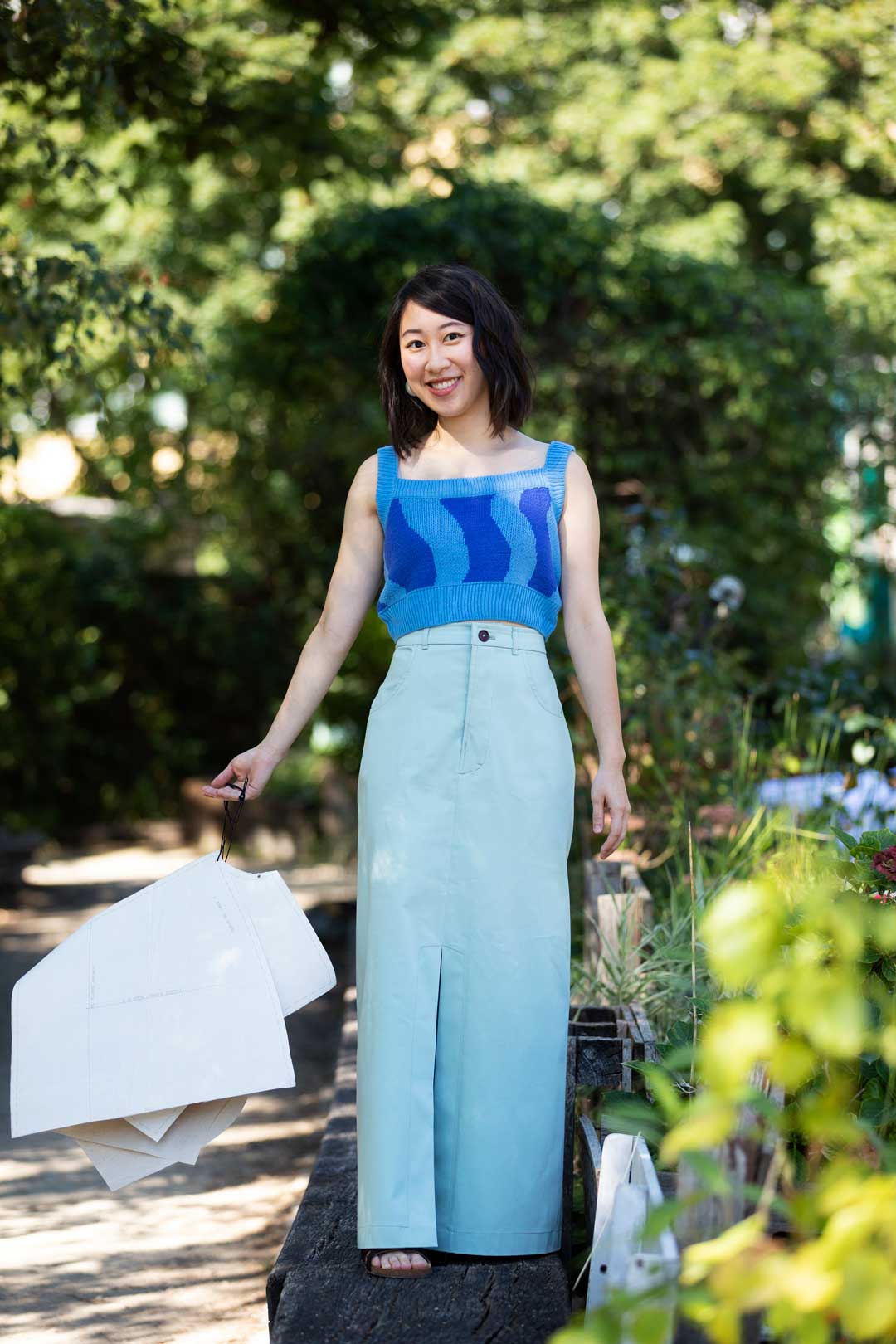 PDF Sewing Pattern Yva Skirt - featured by TAUKO Magazine