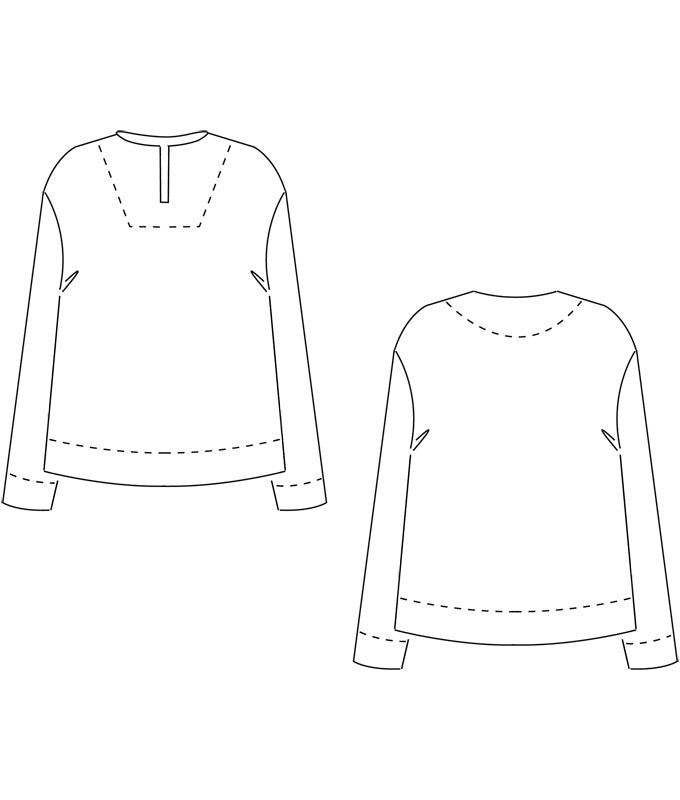 PDF Sewing Pattern Betty Shirt