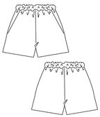PDF Schnittmuster Shorts Jessica