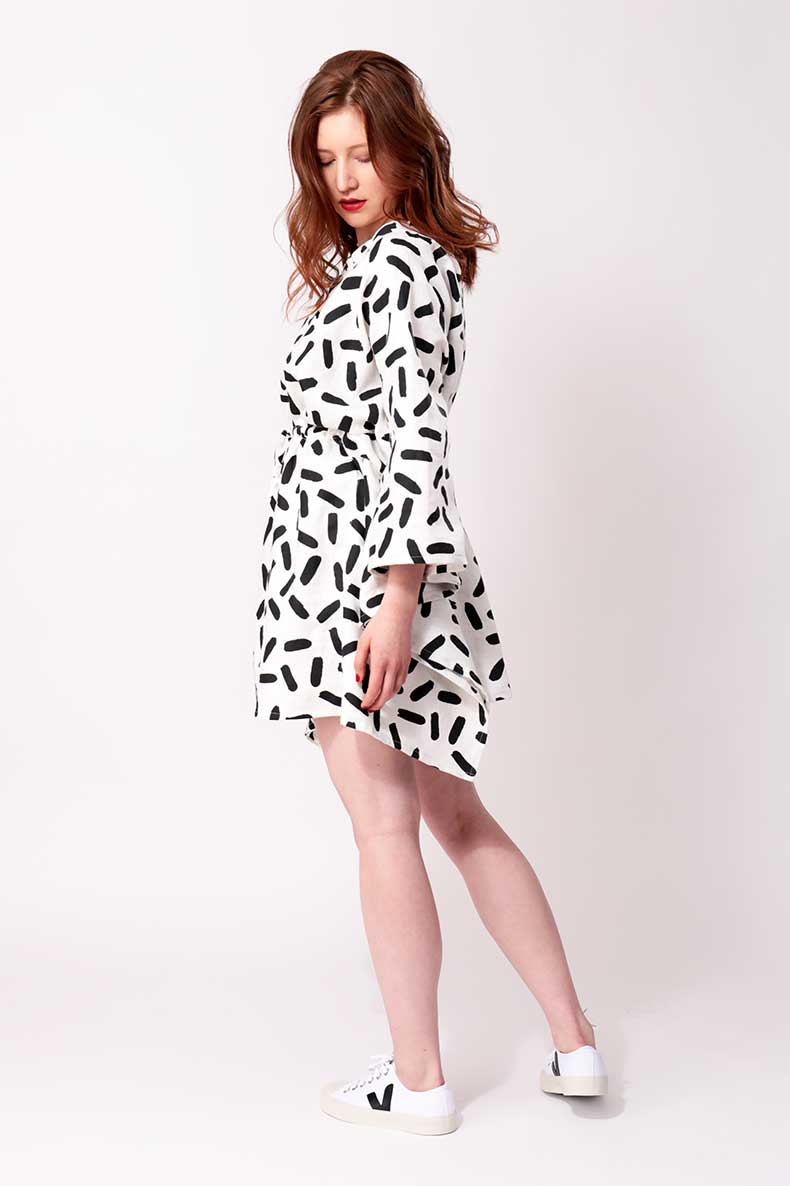 PDF Zero Waste No. 1 - Kostenloses Schnittmuster für ein Shirt oder Kleid