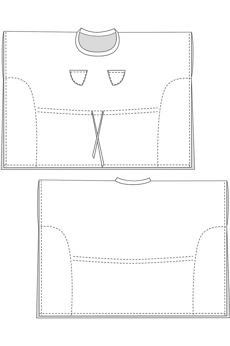 PDF Zero Waste No. 1 - Kostenloses Schnittmuster für ein Shirt oder Kleid
