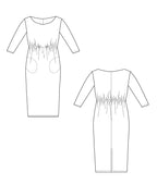 PDF Schnittmuster Kleid Lea