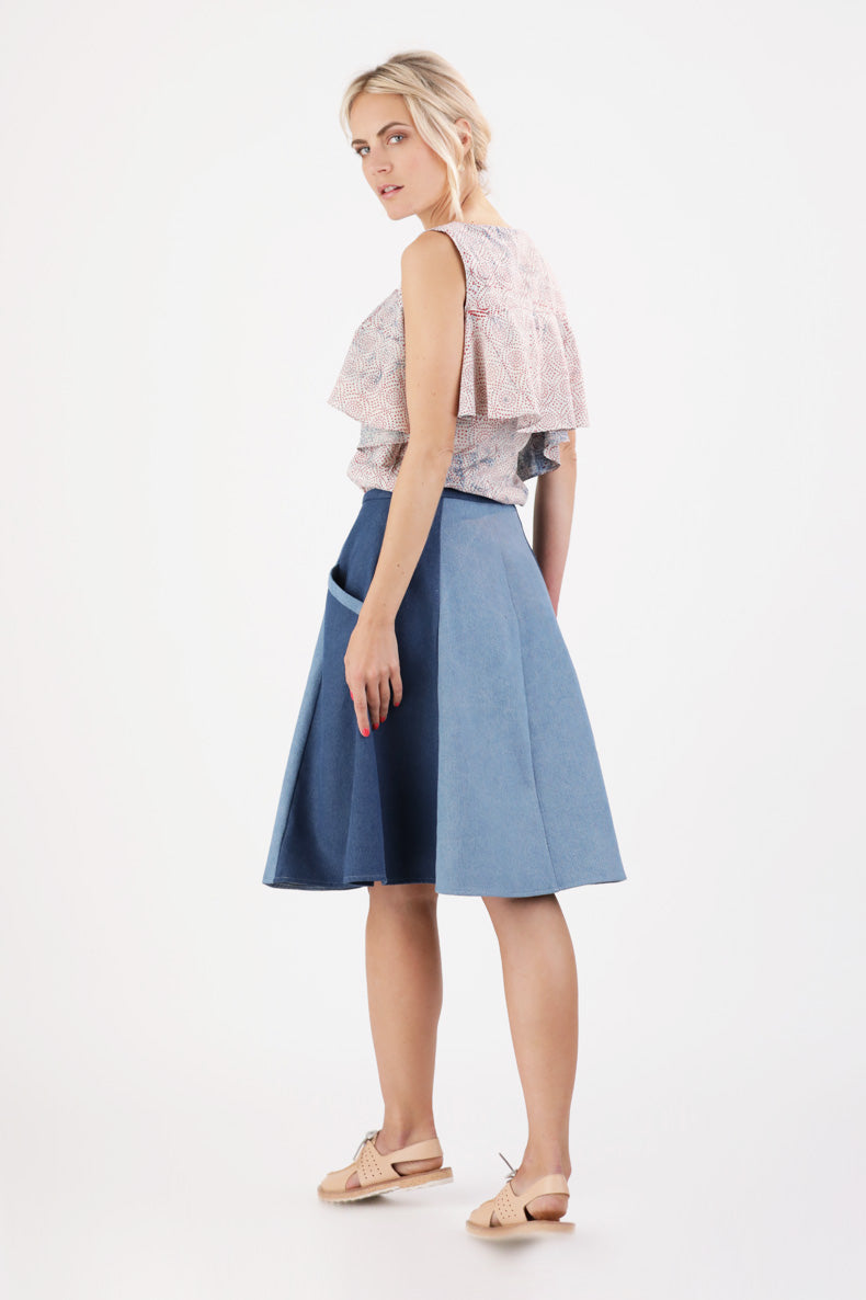 PDF Sewing Pattern for Dress and Skirt Marta