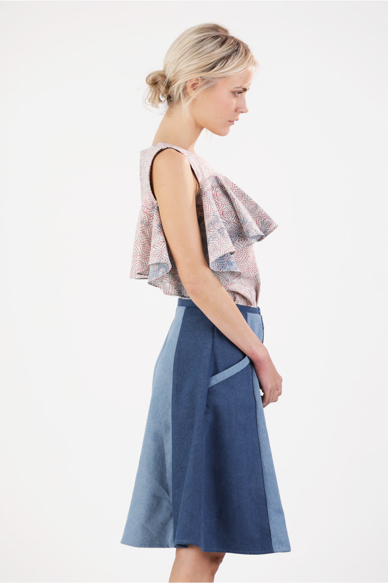 PDF Sewing Pattern for Dress and Skirt Marta