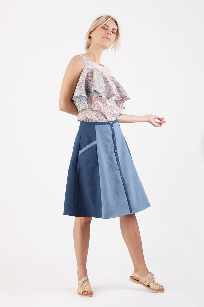 PDF Sewing Pattern for Dress and Skirt Marta