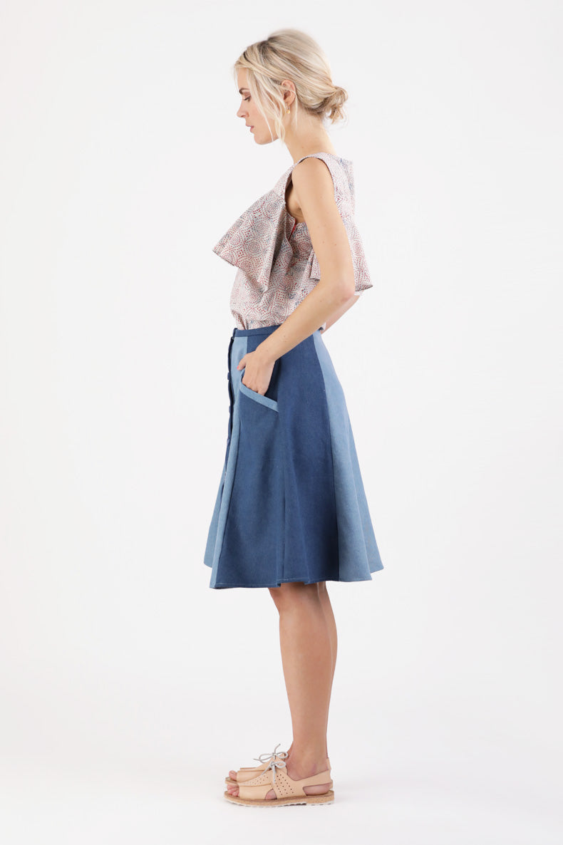 PDF Sewing Pattern for Dress and Skirt Marta