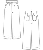 PDF Sewing Pattern Pants Mary