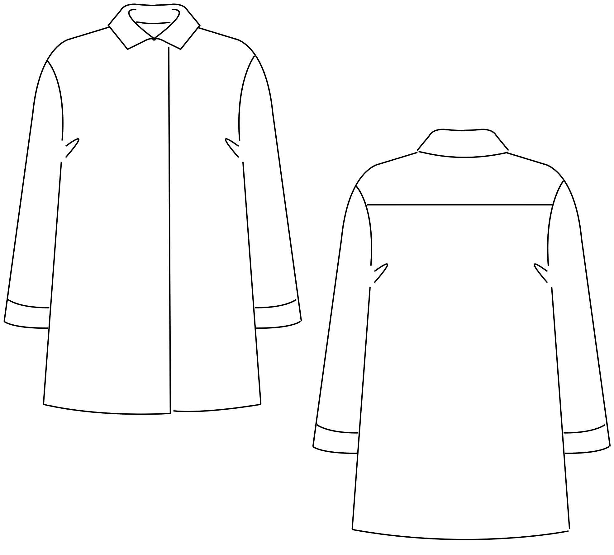 PDF Sewing Pattern Blouse Michelle