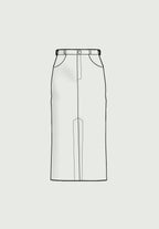PDF Sewing Pattern Yva Skirt - featured by TAUKO Magazine