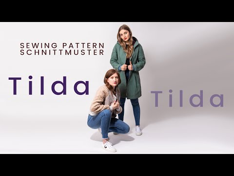 PDF Schnittmuster Jacke und Kurzmantel "Tilda"