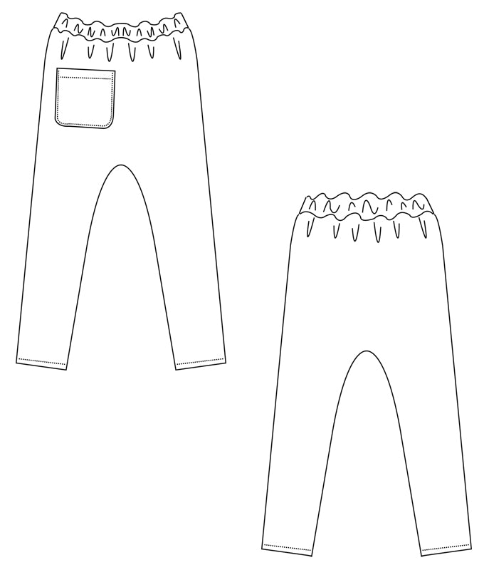 PDF Schnittmuster Hose Lisa
