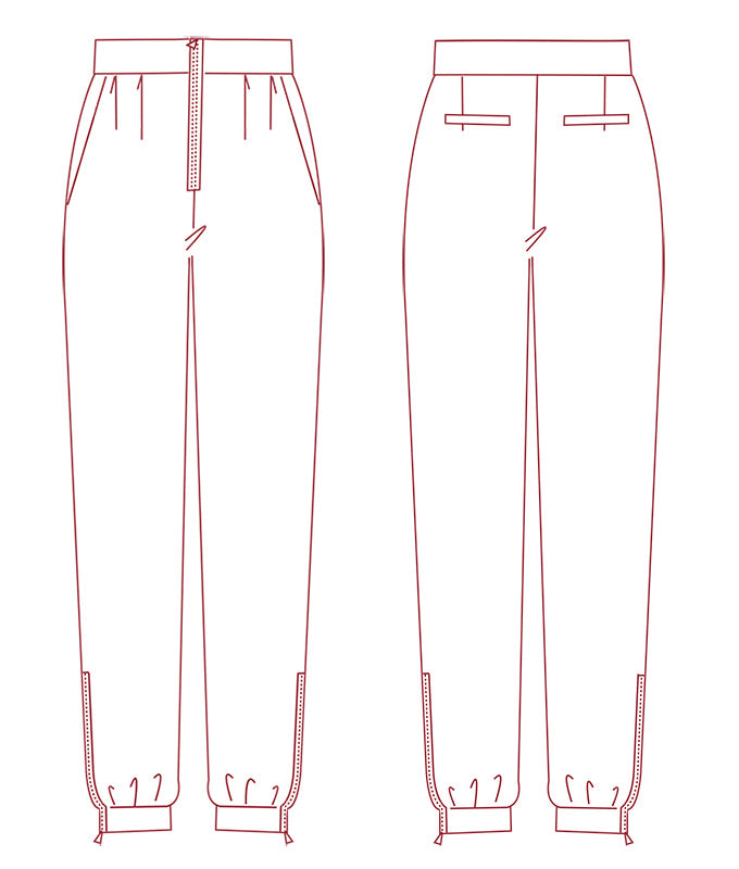 PDF Sewing Pattern Pants Wanda