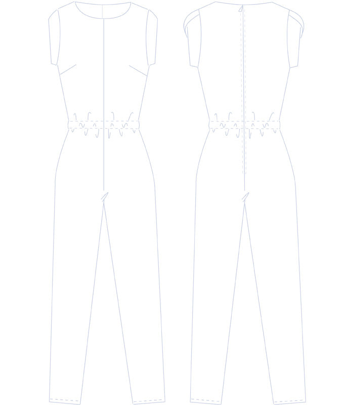 PDF Schnittmuster Jumpsuit Judith
