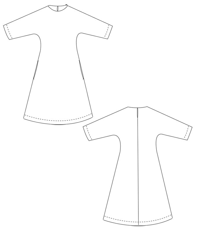 PDF Schnittmuster Kleid Anna