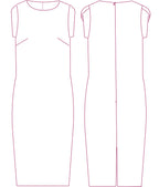PDF Schnittmuster Kleid Julie