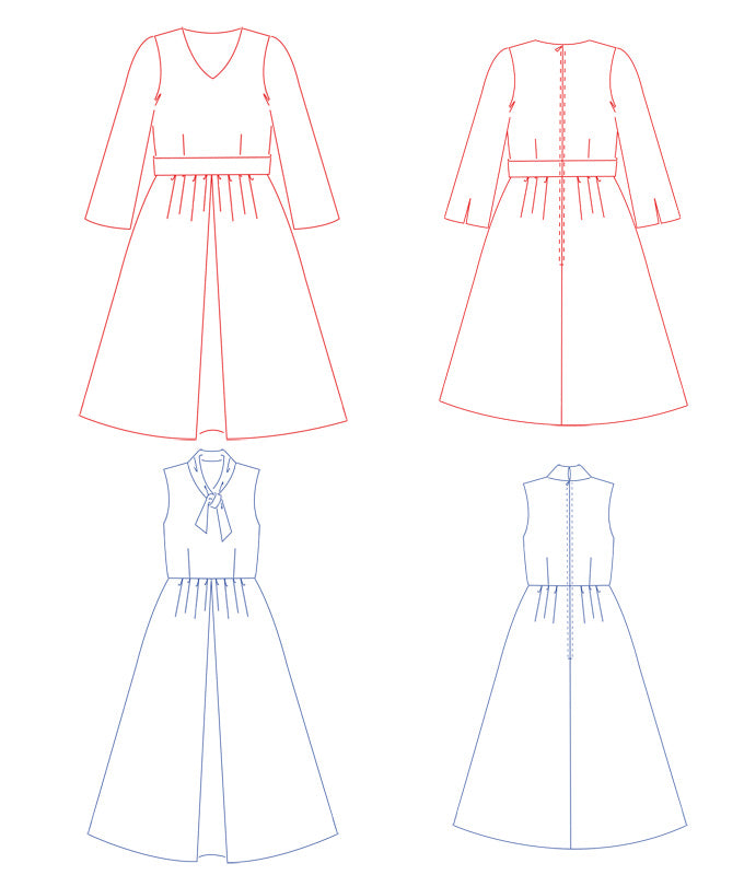 PDF Sewing Pattern Luciana Dress