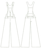 PDF Sewing Pattern Overalls Rachel