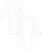 PDF Sewing Pattern Coat Joanna